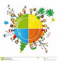vier jahreszeiten malvorlagen spielen kinder in vierjahreszeiten stockbild bild 27179961 vier jahreszeiten malvorlagen spielen kinder in vierjahreszeiten stockbild bild 27179961