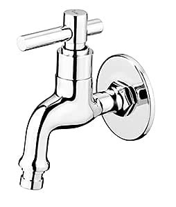 NEW WARE® Stainless Steel Washing Machine Tap Nozzle Bib Cock Tap for ...