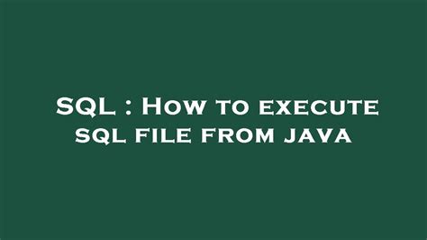Image result for Java.sql Shell