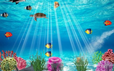 Image result for Live Fish Background PC