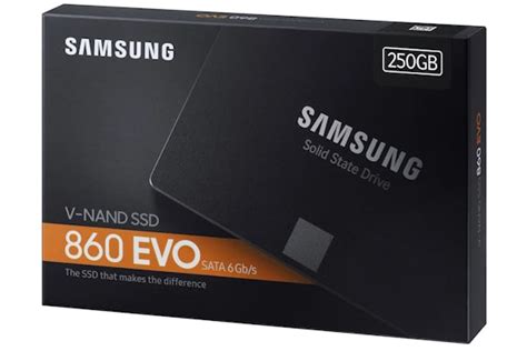 SAMSUNG 860 EVO SSD SATA 2.5" 250GB MZ-76E250B/AM