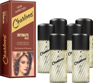 Buy Charlene Spray Mist Intimate Gold 6pcs (30ml each) Perfume - 180 ml ...