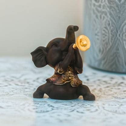 Flipkart SmartBuy "Maternal Harmony:Resin Elephant with Baby Elephant ...