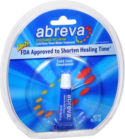 Abreva Cold Sore/Fever Blister Treatment 2g - Walmart.com