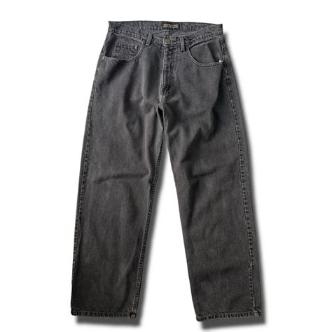【zonz】 Faded black loose denim pants | ELCASION/ELCA