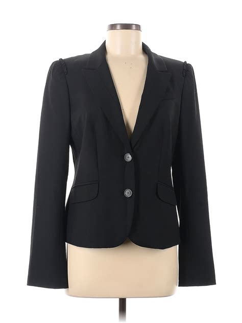 Ann Taylor LOFT Solid Black Blazer Size 8 - 74% off | thredUP