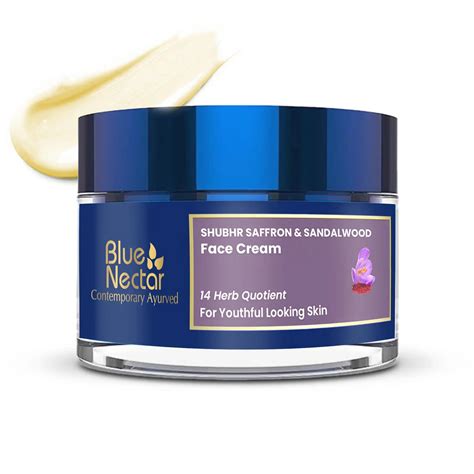 Ayurvedic Saffron Anti aging Face cream for Women – Blue Nectar