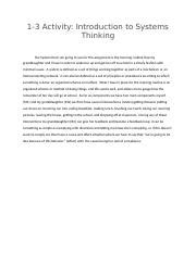 Image result for Systems Thinking Activity Introduction