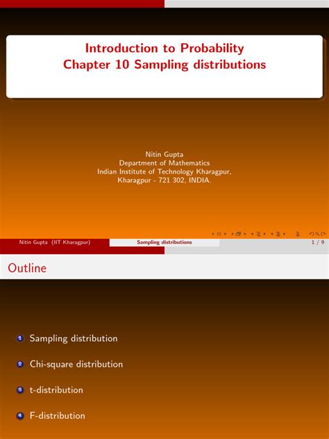 Sample and Sampling Distribution Statistics Chapter One 的图像结果
