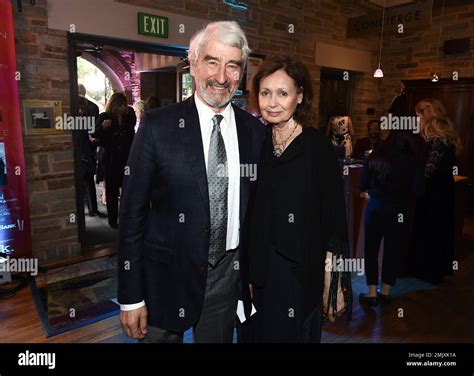 Sam Waterston and Lynn Louisa Woodruff attend the Backstage at the ...