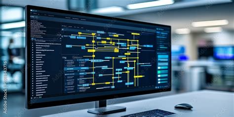 Modeling Tools Overview: Depict a workspace with various data modeling ...