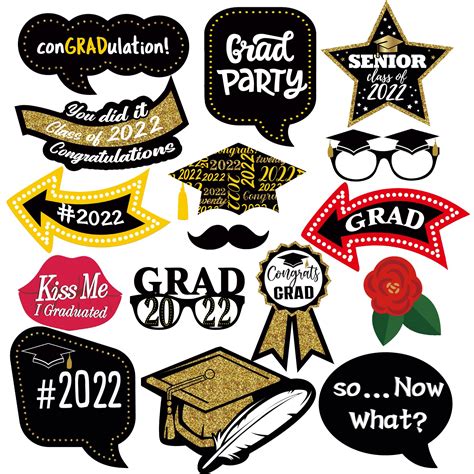 Photo Booth Props Printable Graduation at Debra Moreland blog