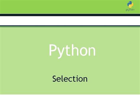 Image result for Python Complex Selection