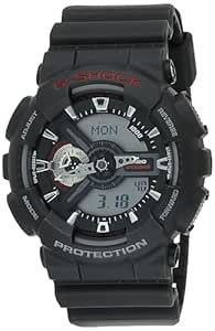 Casio G-Shock Analog-Digital Black Dial Men's Watch - GA-110-1ADR(G316 ...