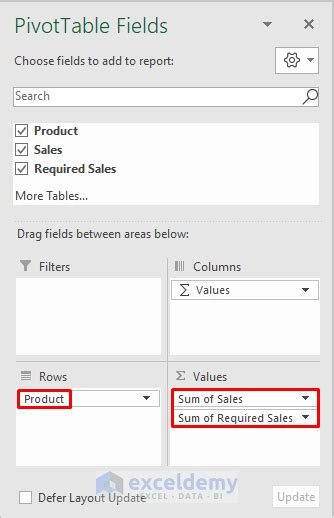 Image result for Add Target Line to Excel Pivot Chart
