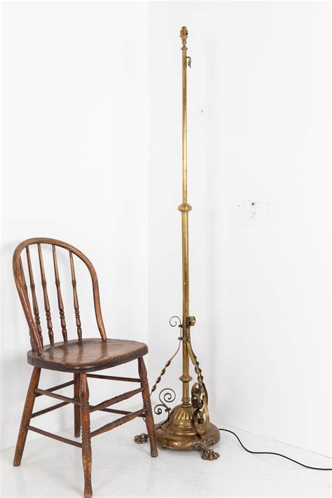 Solid Brass F&C Osler Standard Floor Lamp — Antiques Workshop ...