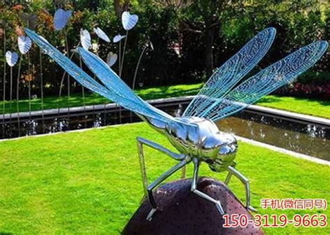 镜面不锈钢蜻蜓雕塑、仿真动物雕塑蜻蜓立上头栩栩如生 - 知乎