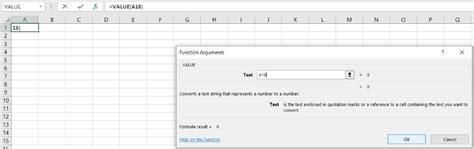 Image result for How to Use the Value Function in Excel