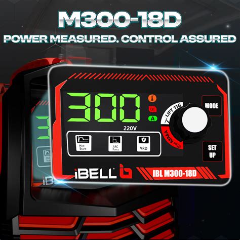 iBELL IBL M300-18D Inverter ARC Welding Machine 300A | IGBT Technology ...