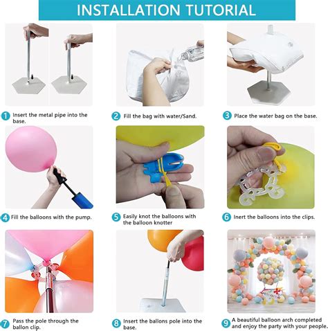 Reusable Balloon Arch Kit, 10 Ft Adjustable Balloon | Ubuy India