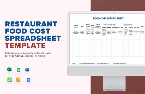Product Cost Template in Excel, Google Sheets - Download | Template.net