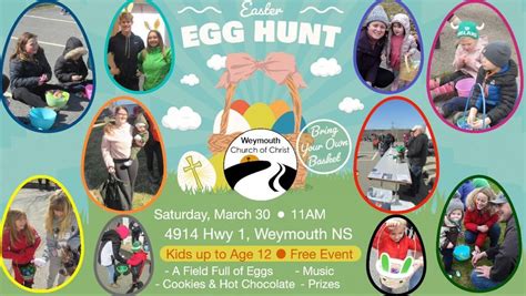 Easter Egg Hunt 2024, 4924 Hwy 1, Weymouth, NS, Canada, Nova Scotia B0W ...