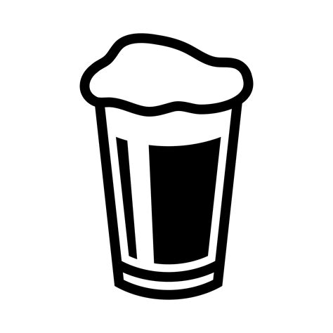Beer Pint Glass Clipart