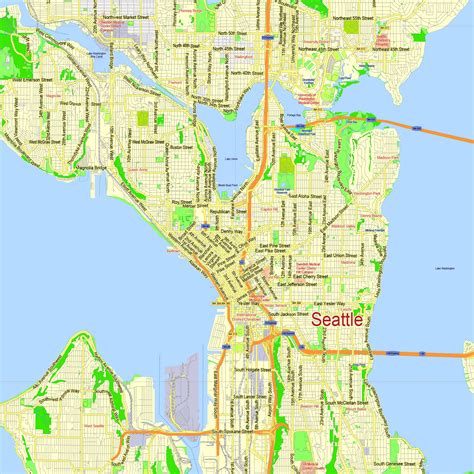 Seattle On US Map 的图像结果