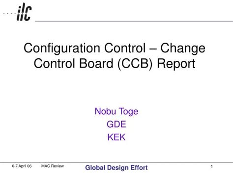 Image result for Configuration Control Board