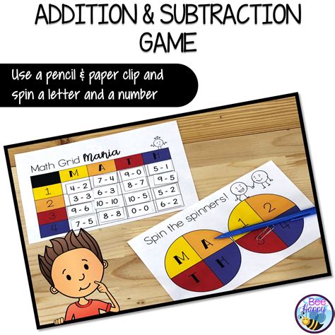 Addition and Subtraction Game | Made By Teachers