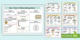 Year 1 Term 1 Australian Maths Activity Mats