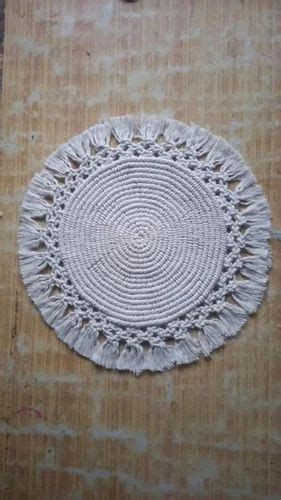 Macrame Table Mat DIY 的图像结果