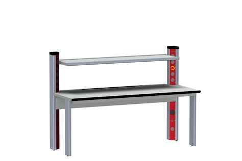 Elabo - Primus One Tisch mit Funktionsfachboden