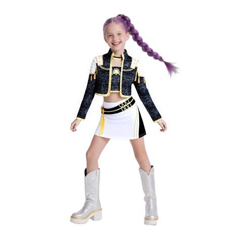 ZUITEH POP Singer Stars Halloween Costume for Girls, Halloween Fancy ...