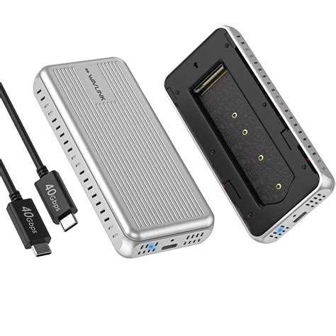 WAVLINK 40Gbps PCIe NVMe SSD Enclosure, USB4 External Hard Drive ...