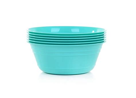 Buy Mintra Home Snack Bowls Set (Small 6pk, 20 Ounces, Teal) for Kids ...