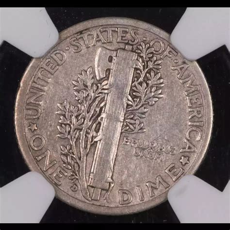 1916-D Dimes Winged Liberty Head or Mercury NGC F-15 - Hertel's Coins Inc.
