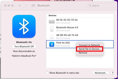 Android File Transfer via Bluetooth 的图像结果