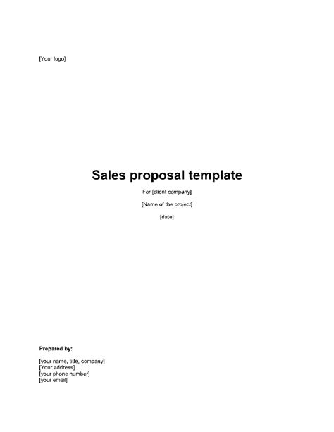 Image result for Sales Proposal Examples