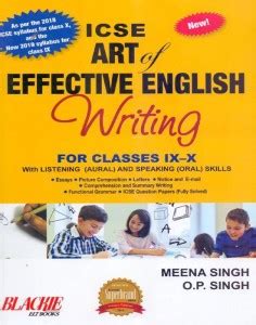 Icse Art of Effective English Writing for Classes Ix - X: Buy Icse Art ...