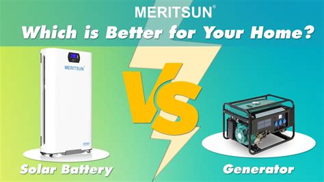 Image result for Solar Battery Array vs Generator