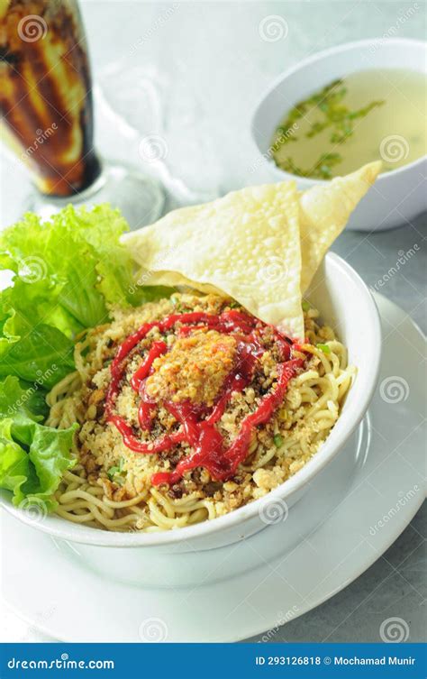 Spicy Chicken Noodles stock photo. Image of asia, chicken - 293126818