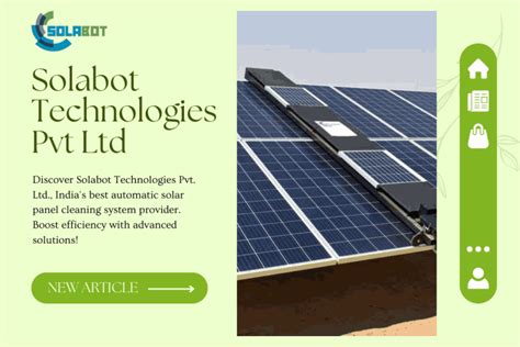 Best Automatic Solar Panel Cleaning Systems Provider in India