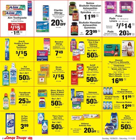 Longs Weekly Ad (12/21/25 - 12/27/25) Drug Store Sales Flyer