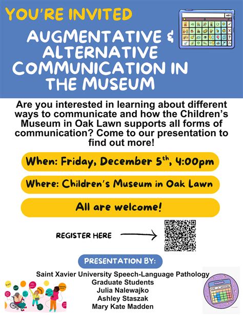 Augmentative and Alternative Communication in the Museum | Children's ...