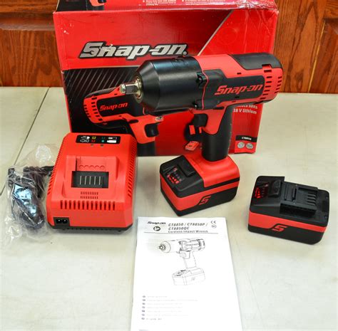 Snap-On CT8850 1/2" Dr. 18V Cordless Impact Wrench - Amazon.com