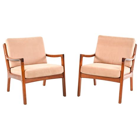 Sigvard Bernadotte Lounge Chairs for France and Sons at 1stDibs
