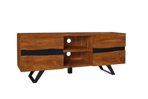 Buy Solid Wood INDIANA Nile TV Unit Online | New Launch TV Units | TV ...