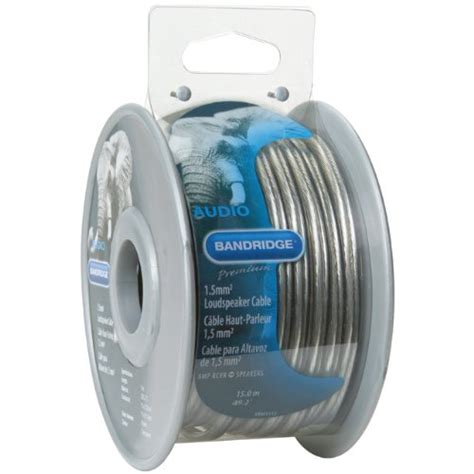 Bandridge Premium Performance 1.5mm² Loudspeaker Cable Roll 15 mtr ...