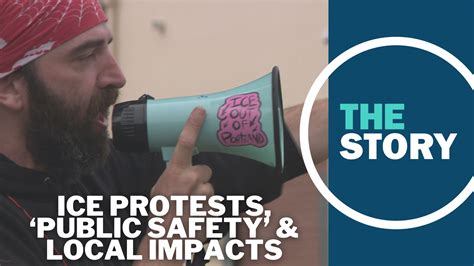 Protests outside Portland ICE facility take toll on those who live ...